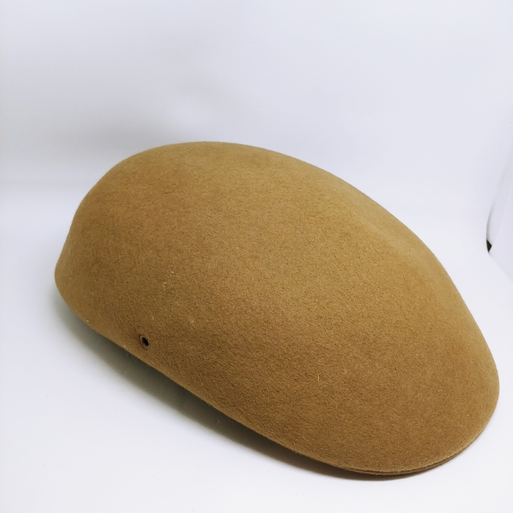Newsboy Country Gentleman Tan 100% Wool cap - Picture 3 of 7